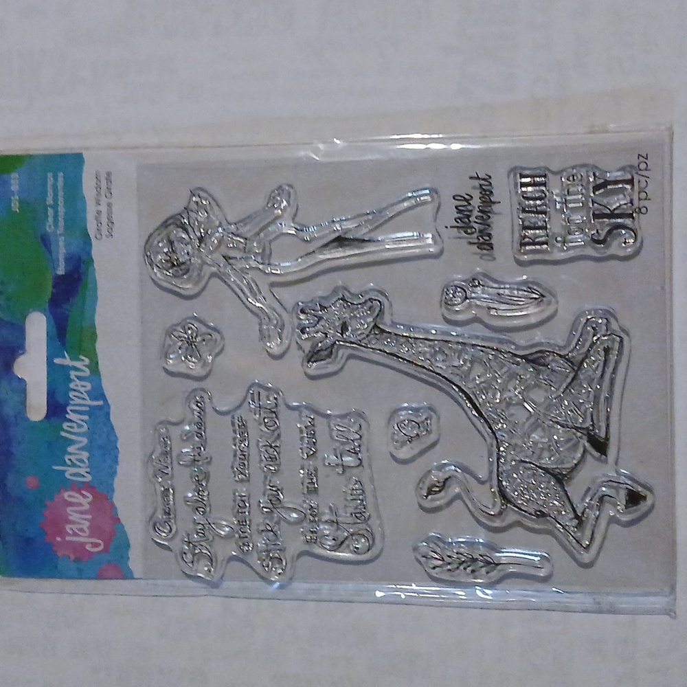 Giraffe Wisdom Clear Stamp Set